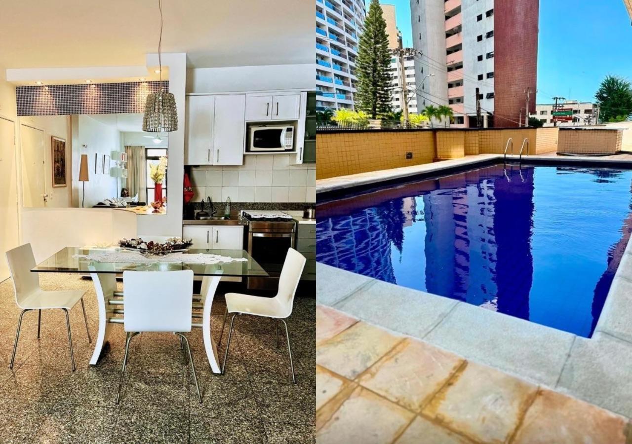 Apartamento A 300M Beira Mar-Meireles! Servico Diario E Wi-Fi 650Mb! Fortaleza  Eksteriør billede